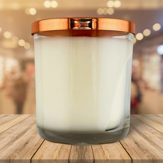 Gemstone Persian lime/blood orange/musk Coconut Wax Blend Candle