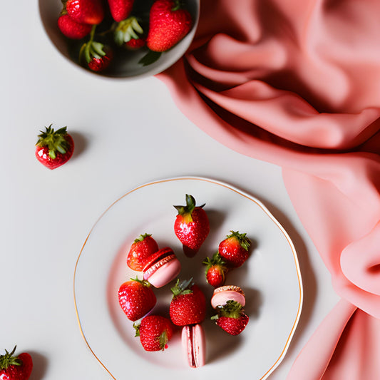 Strawberry Macaron