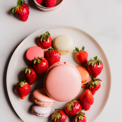 Strawberry Macaron